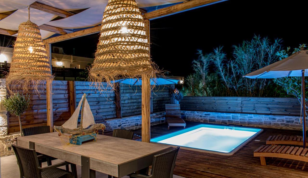 The Cave Villa Матала Екстер'єр фото