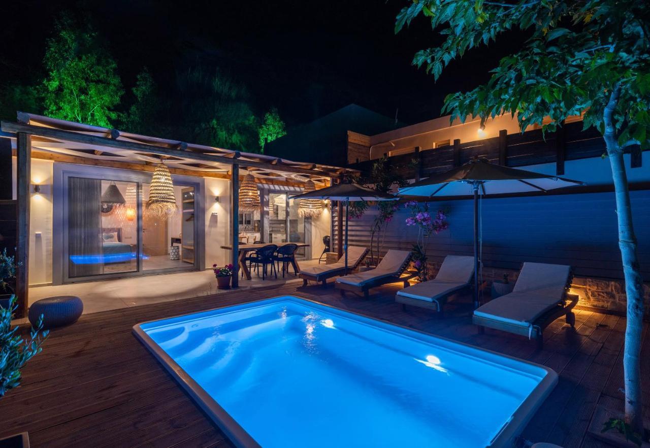The Cave Villa Матала Екстер'єр фото